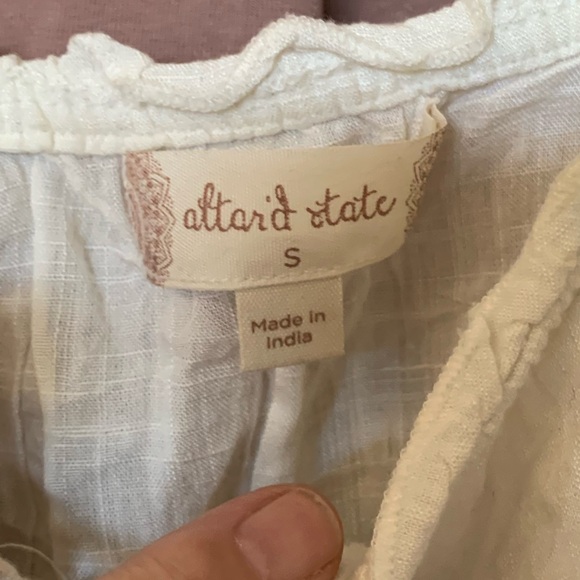 EXPRESS Brown Legging And Altar’d State Embroidered Top 🌴 - Picture 6 of 12